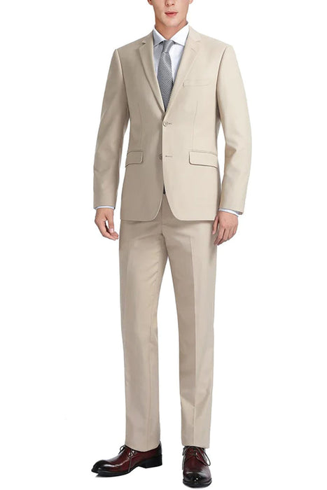 48 Short Suit - Mens Tan ~ Beige Suits 48s