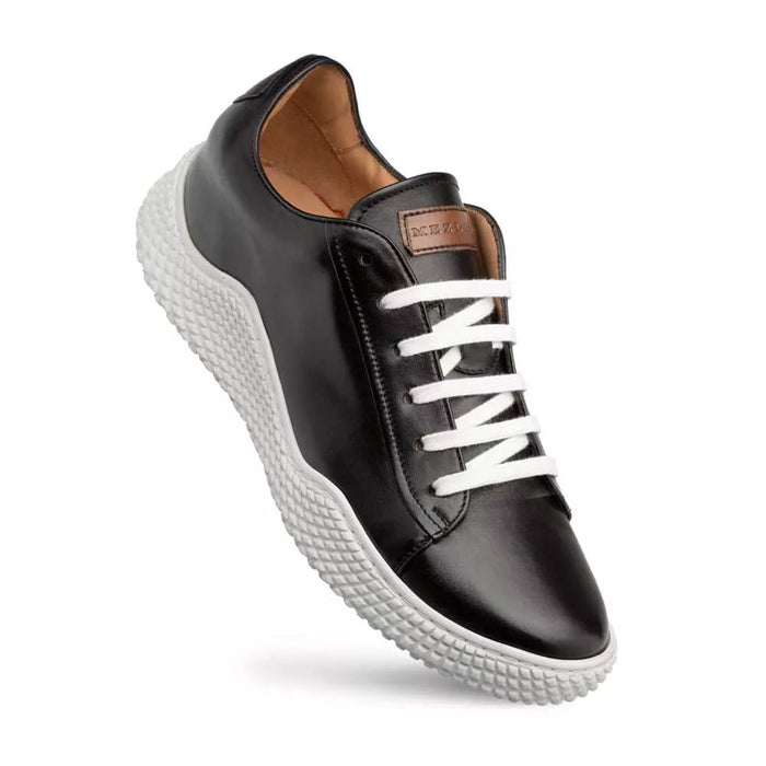 Mezlan Shoes Made in Spain - Mezlan Black Leather Sneakers