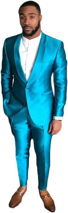 Light Blue Tuxedo - Baby Blue Tuxedo Wedding Tuxedo Suit Teal - Teal Blue