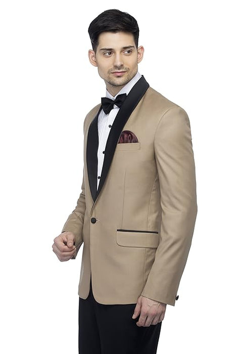 Men's Grey Tuxedo / Tux / Dinner Jacket Velvet Blazer