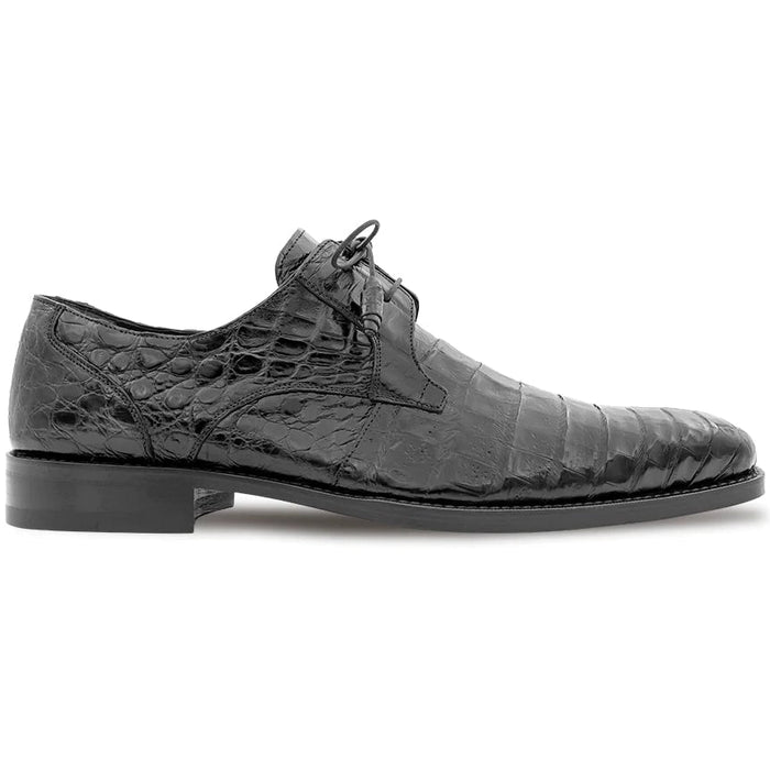 Mezlan Shoes Made in Spain - Mezlan Crocodile Derby Shoes - Mezlan Crocodile Derby Dress Shoes - Mezlan Dress Shoe On Sale