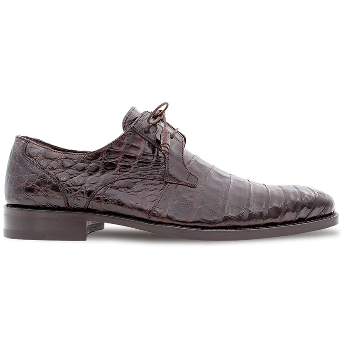 Mezlan Shoes Made in Spain - Mezlan Crocodile Derby Shoes - Mezlan Crocodile Derby Dress Shoes - Mezlan Dress Shoe On Sale