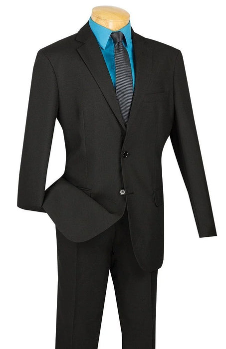 Carlo Lusso Men's Outlet 2 Piece Executive Suit  Solid Colors