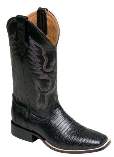 Ferrini Men's Cowboy Lizard S-Toe Boots mensusa