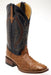 Ferrini Men's Smooth Ostrich S-Toe Boots mensusa