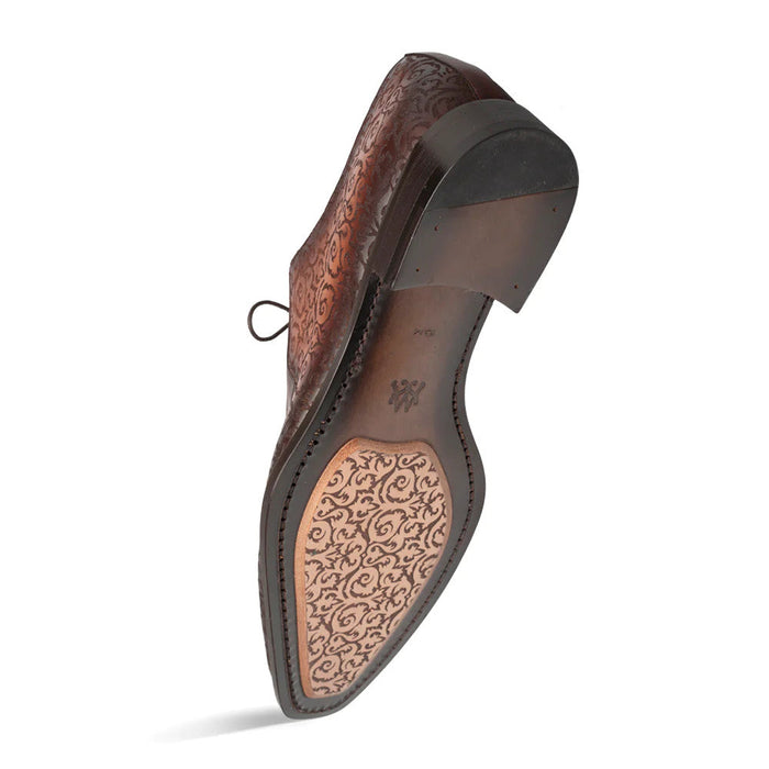 Lontani Lace Up Cognac/Rust By Mezlan Made in Spain Brand