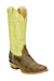 Men's lime mint Bison Leather D-Toe Boots mensusa