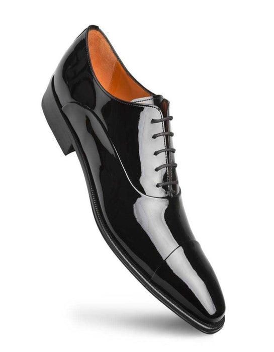 Mezlan Shoes Made in Spain - Mezlan Black Patent Leather Formal Oxford