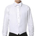 White Pique Bib Vest