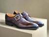 Signature Buckle Monk Strap Shoe Carrucci