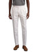 Solid White 1 Pleated Dress Pants mensusa