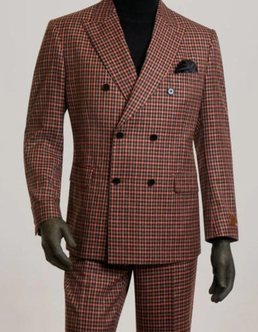 Red Checkered Suit