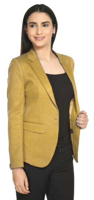 Matching Mens and Women Mens Blazer - Gold ~ Camel Sport Coat