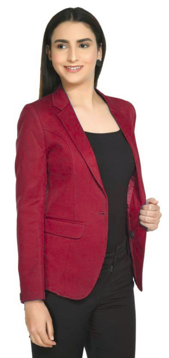 Matching Mens and Women Mens Blazer - Burgundy ~ Maroon Sport Coat