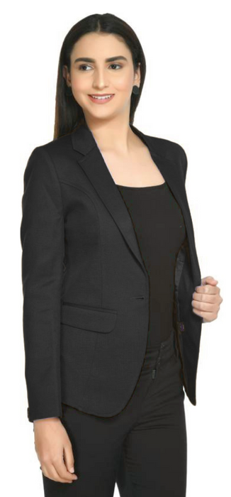 Matching Mens and Women Mens Blazer - Black Sport Coat