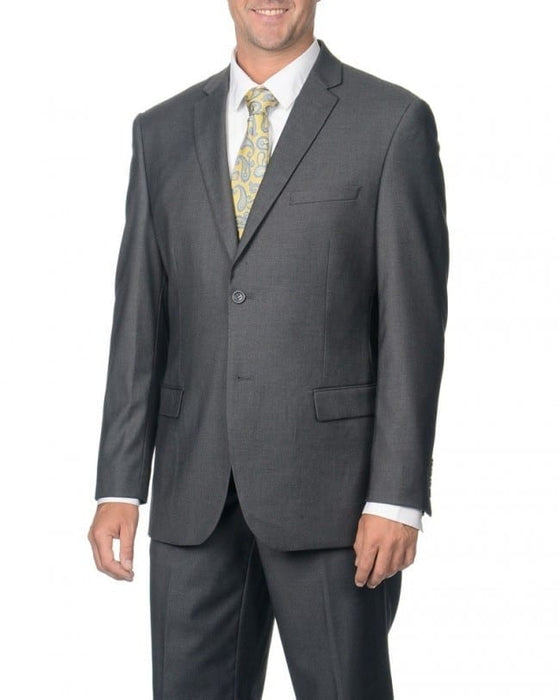 48 Short Suit - Mens Charcoal Gray Suits 48s