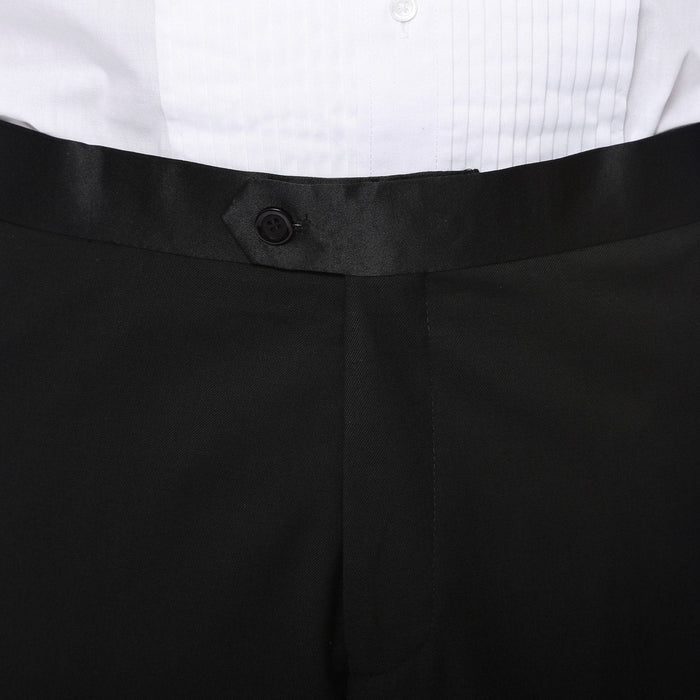 Slim Fit Black Tails Tuxedo