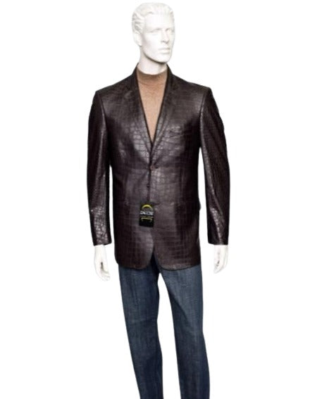 Mens Blazer - Alligator Sport Coat - Crocodile Sport Jacket