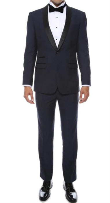 Dark Blue Prom Suit - Navy Blue Prom Suit