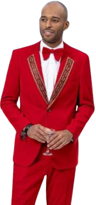 Holiday Blazer - Christmas Sport Coat - Red Blazer