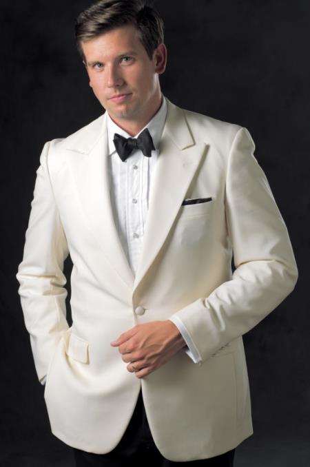 Ivory Tuxedo Jacket - Cream Wedding Suit - Off White Suit (Jacket and Pants Included)