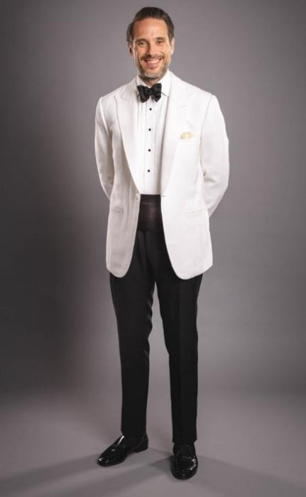 Ivory Tuxedo Jacket - Cream Wedding Suit - Off White Suit (Jacket and Pants Included)