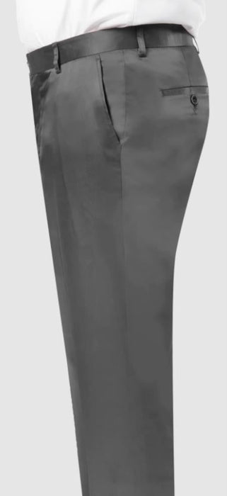 Mens Satin Pants Gray