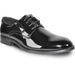 Black Patent Lace Up Tuxedo Shoe