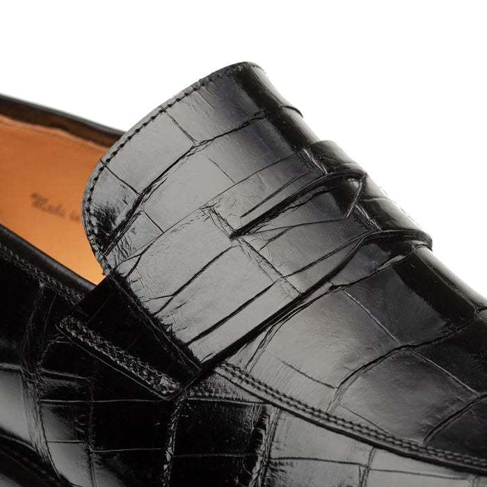 Mezlan Shoes Made in Spain - Mezlan Shoes Loafer - Mezlan Alligator Shoes - Mezlan Alligator Dress Shoes  On Sale