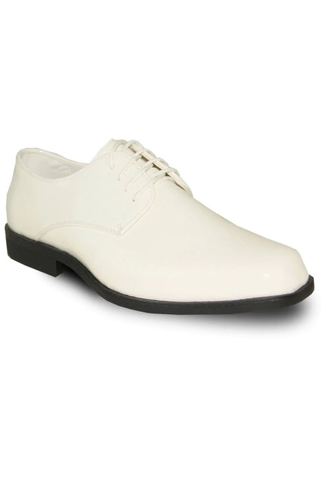 Cheap Discounted Priced - Mens Ivory Dress Shoes - Cream Dress Shoe "Sarno" Ivory Vangelo Tuxedo Shoes