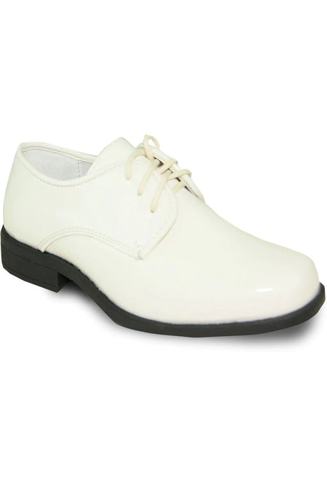 Cheap Discounted Priced - Mens Ivory Dress Shoes - Cream Dress Shoe "Sarno" Kids Ivory Tuxedo Shoes