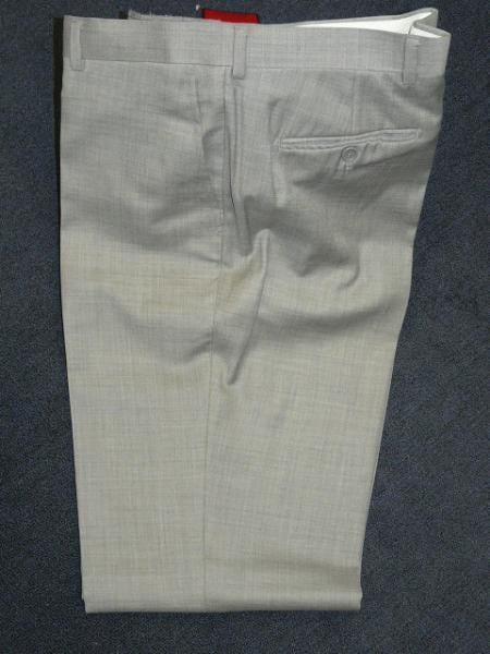 09 light gray , SUPER 140'S Solid ~ plain FRONT PANTS - Cheap Priced Dress Slacks For Men On Sale mensusa