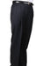 100% Worsted Navy, Parker, Pleated Pants Lined Trousers unhemmed unfinished bottom mensusa