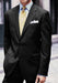 2 or 3 Button Super 150's Black Multi-Stripe ~ Pinstripe 2 Piece Suits - Two piece Business suits Suit mensusa