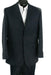 3 Button Black Pinstripe premier quality - mensusa