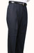 45% Worsted Wool Navy Somerset Double-Pleated Slacks / Dress Pants Trouser unhemmed unfinished bottom mensusa