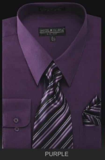 Affordable Clearance Cheap Mens Dress Shirt Sale Online Trendy - PREMIUM TIE - Purple Men's Dress Shirt-Men's Neck Ties - Mens Dress Tie - Trendy Mens Ties mensusa