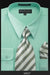 Affordable Clearance Cheap Mens Dress Shirt Sale Online Trendy - Premium Tie - Mint Green Lime Men's Dress Shirt mensusa