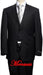 Black %100 Soft New Generation 21 Centurry Niceest Cool Polyster/ Rayon 2-Button Suits mensusa