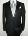 Black Best Designer One Button Black Tuxedo Suit For Men 100% wool super 140's suit mensusa