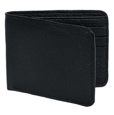 Men's Genuine Exotic Animal Skin Wallet ~ billetera ~ CARTERAS Black Genuine Elk Card Holder Wallet