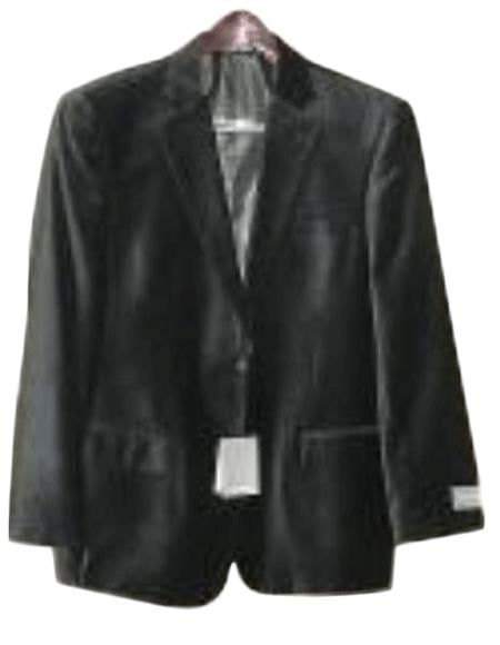 Black Luxurious, soft velvet Coat Men's Men's Wholesale Blazer mensusa