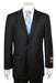 Black Modern Fit Suits Super 150's Suit mensusa