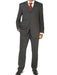 Black Pinstripe 100% Real Available in 2 or 3 Buttons Style Regular Classic Cut Men's business Cheap Priced Business Suits Clearance Sale - mensusa