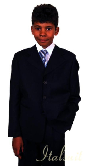 Boys Suits Super 150's Italian super fine Kids Sizes poly~rayon Black Suit Perfect for toddler Suit wedding attire outfits mensusa