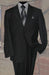 Charcoal Men's Wool Suit 2 Button 2pc Super 150's With Hand Pick Stitch Suit mensusa