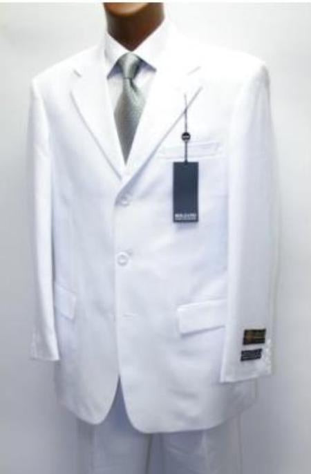 Cheap Quality No lining 2 or Three ~ 3 Buttons Style All White Suit For Men Cheap Priced Business Suits Clearance Sale For Men mensusa