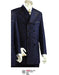 Denim Cotton Fabric Suit Style Black or Blue mensusa