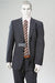 Double Vent Cahrcoal Gray Super 2 BUTTON Cheap Priced Business Suits Clearance Sale - mensusa