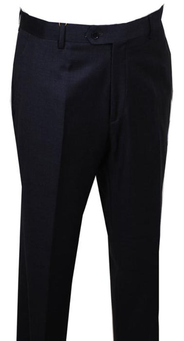 Dress Pants Charcoal without pleat flat front Pants mensusa